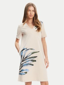 Tatuum Sukienka codzienna Radis T2509.197 Beżowy Regular Fit