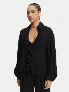 Babylon Bluzka EN0434 Czarny Regular Fit