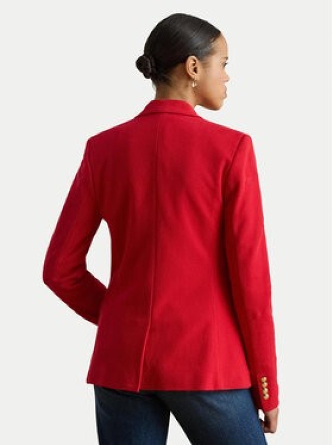 LAUREN RALPH LAUREN Marynarka 200797305030 Czerwony Slim Fit