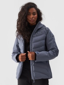 4F Kurtka narciarska membrana 10000 damska - granatowa XL