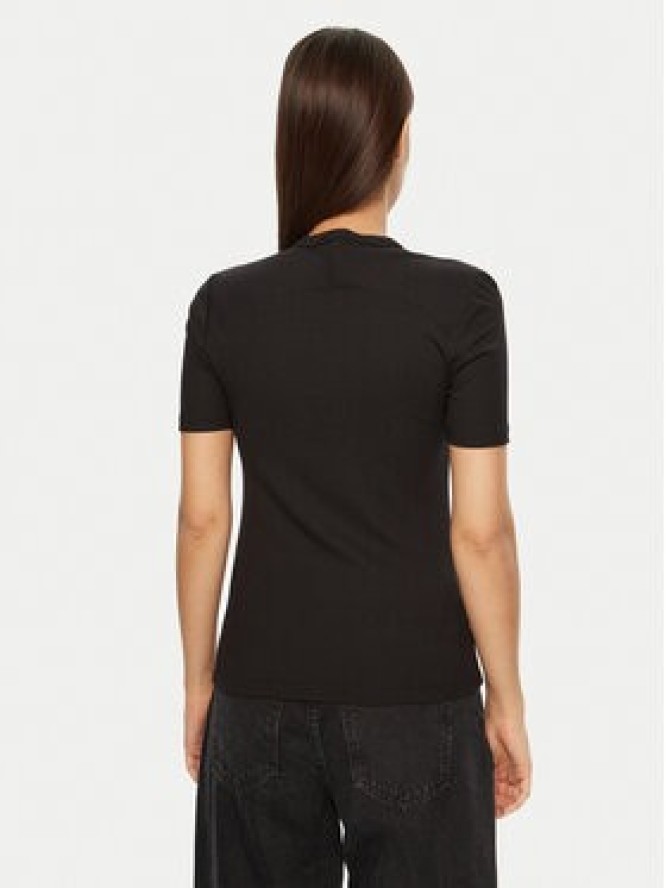 Calvin Klein T-Shirt K20K208052 Czarny Slim Fit
