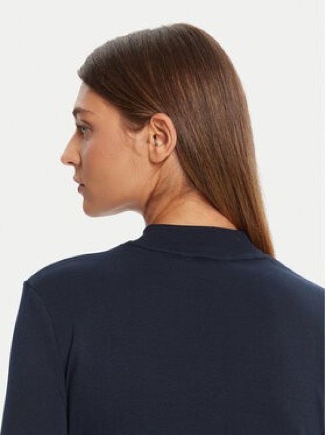 Tommy Hilfiger Sweter Cody WW0WW47307 Granatowy Slim Fit