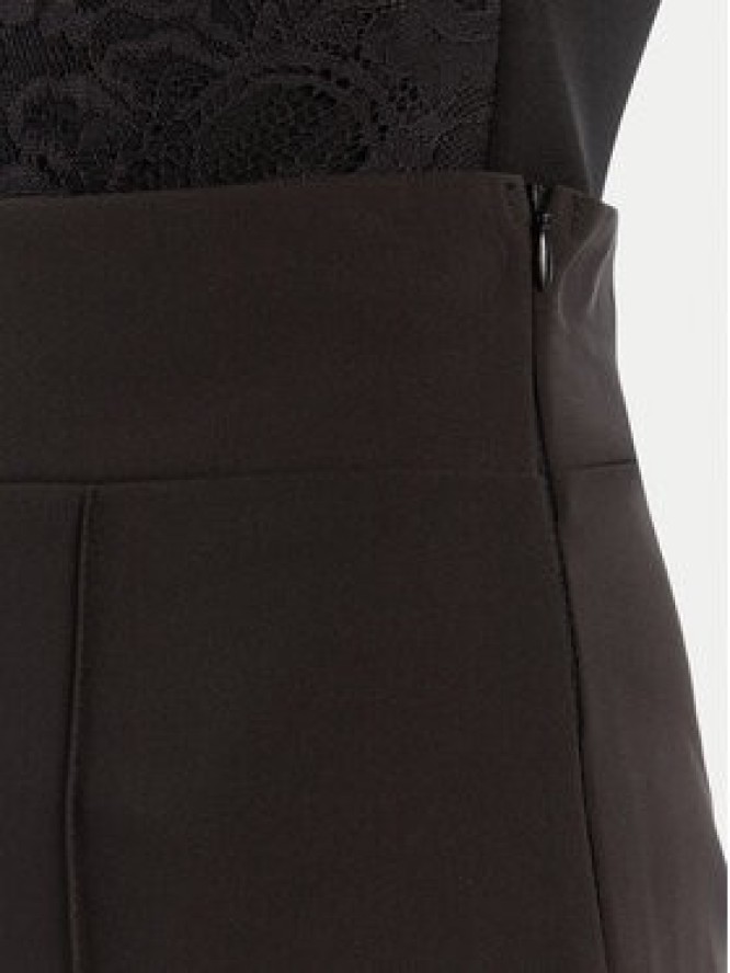 Rinascimento Spodnie materiałowe CFC0125276003 Czarny Straight Fit