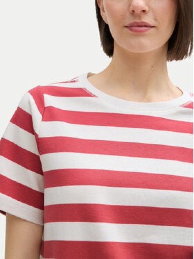 Tom Tailor Bluzka 1045964 Czerwony Regular Fit