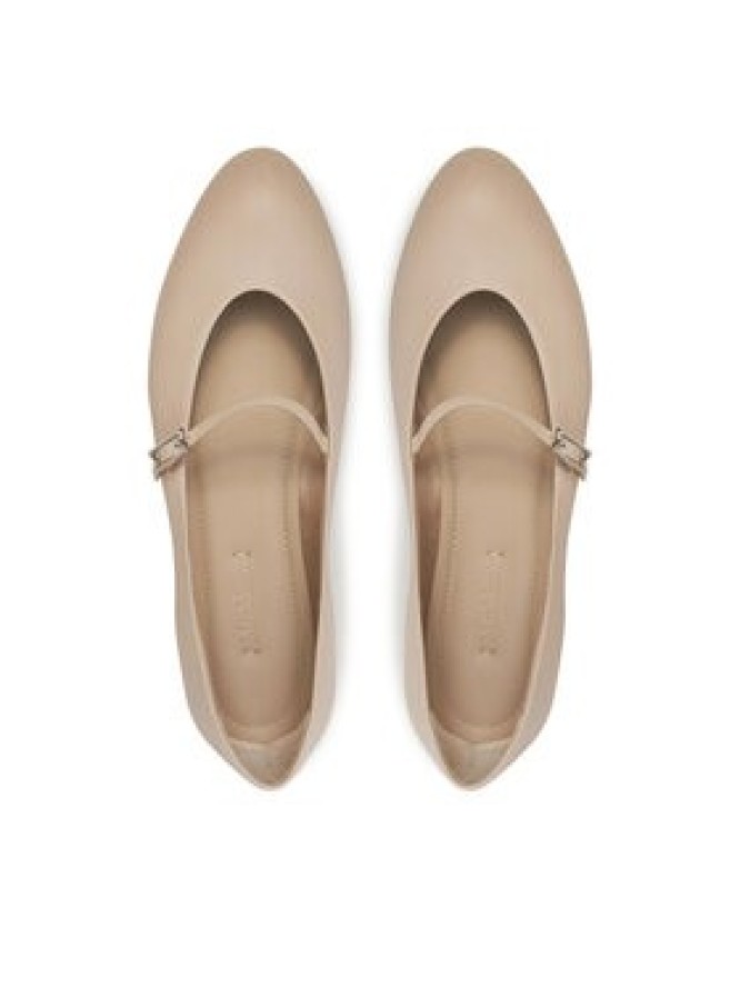 Max Mara Baleriny Mmballet 2514521171600 Beżowy