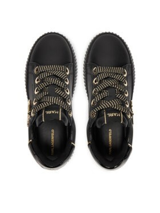 KARL LAGERFELD Sneakersy KL42376A Czarny