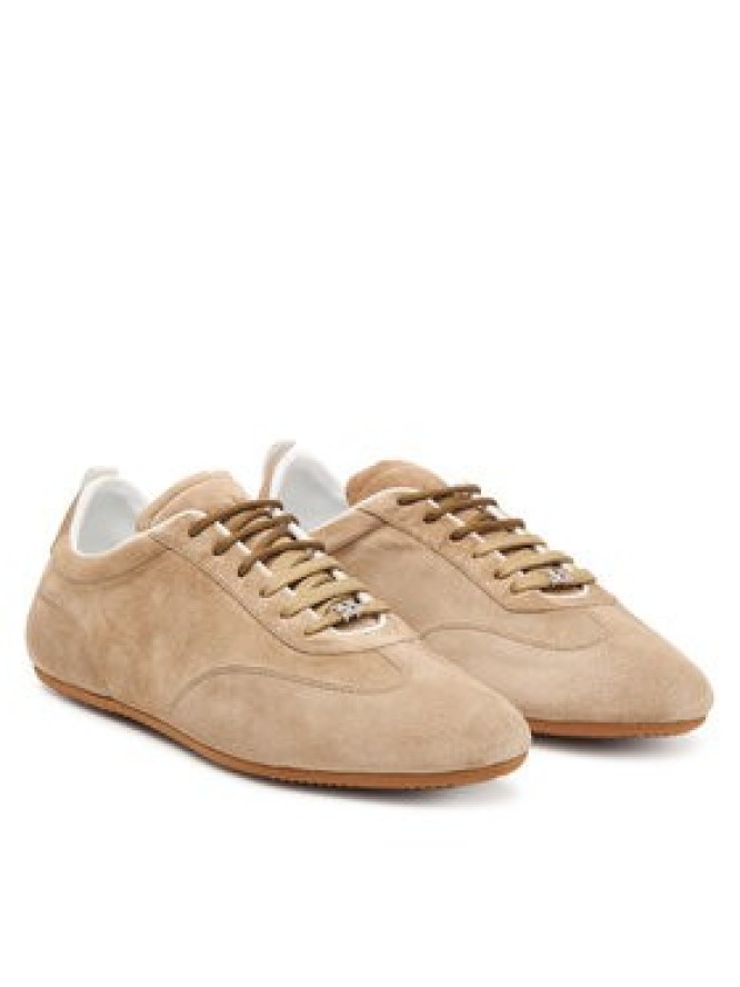 Max Mara Sneakersy Stecca 2624766011 Beżowy