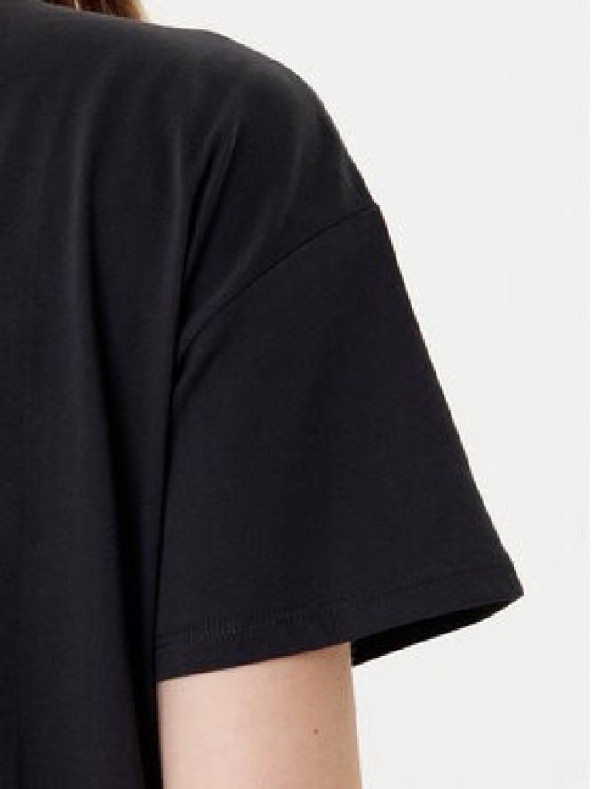 Liu Jo Sport T-Shirt TF5184 JS923 Czarny Relaxed Fit