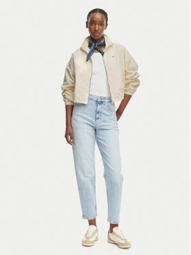 Tommy Jeans Kurtka przejściowa DW0DW22325 Biały Regular Fit