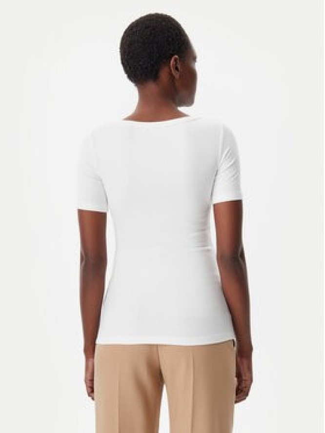 Tommy Hilfiger T-Shirt WW0WW37866 Écru Slim Fit