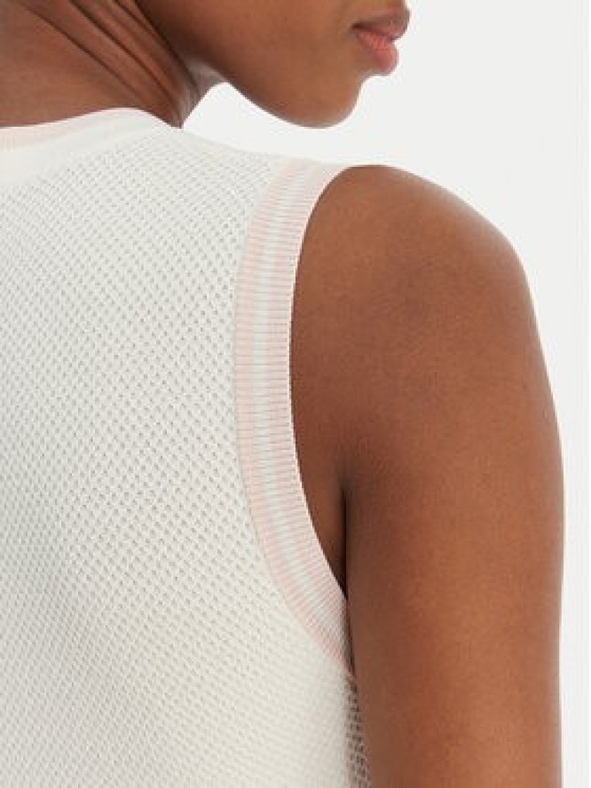 Guess Sukienka dzianinowa V6GK04 Z0648 Biały Regular Fit