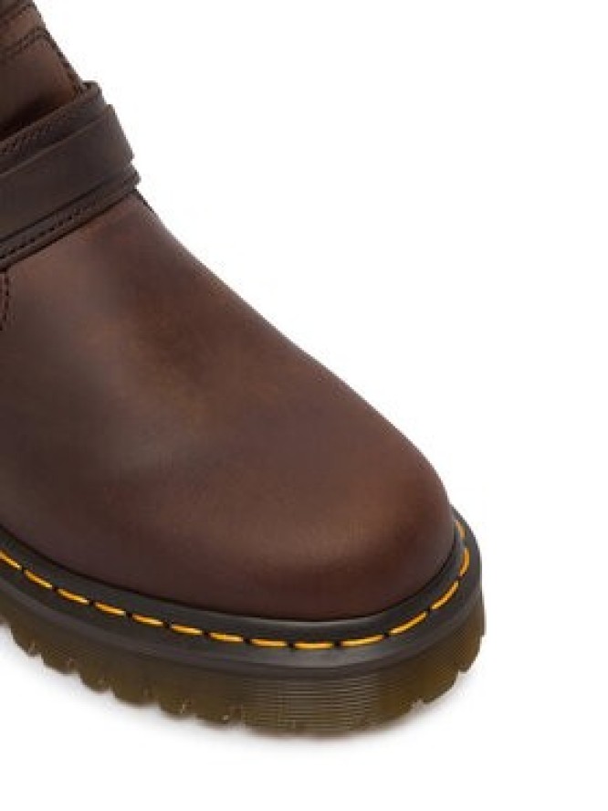 Dr. Martens Botki Crazy Horse DM41870200 Brązowy