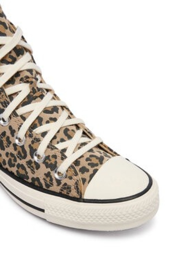 Converse Trampki Chuck Taylor All Star Leopard Jacquard A19181C Beżowy