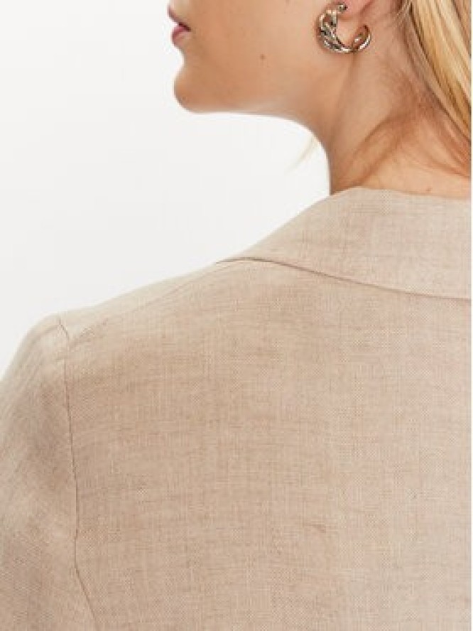 Weekend Max Mara Marynarka Nalut 2350410431 Beżowy Regular Fit