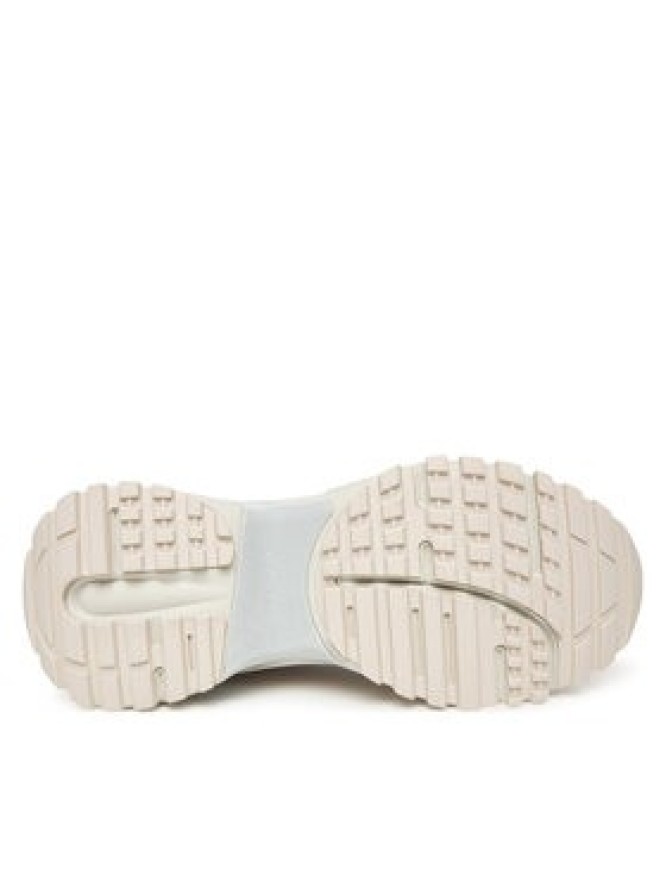Calvin Klein Sneakersy Hike Runner Lace Up Techmix YW0YW02030 Écru