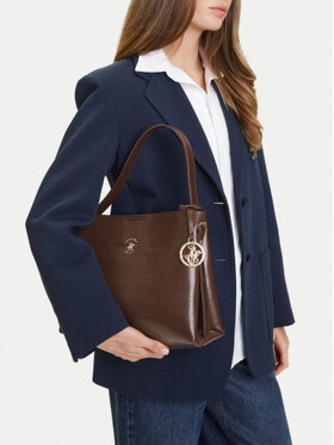 Beverly Hills Polo Club Torebka BHPC-W-04-A23 Brązowy