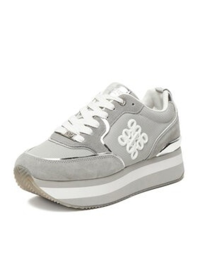 Nine West Sneakersy SS25-3C093 Srebrny