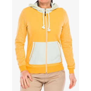 Bluza z kapturem damska Edelrid Bege Zip Hoody