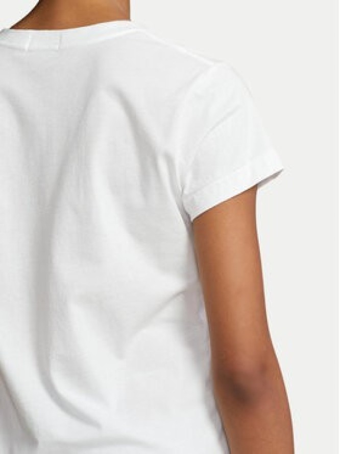 Polo Ralph Lauren T-Shirt 211902403001 Biały Regular Fit