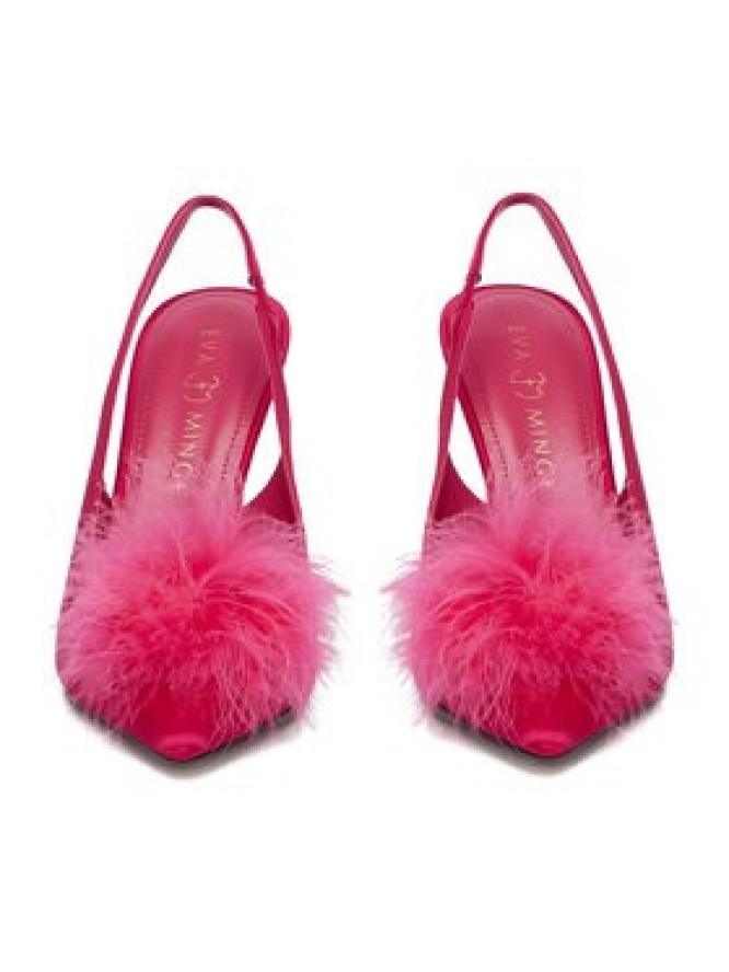 Eva Minge Szpilki EO-LAYLA-LT1677-35 Różowy ciemny