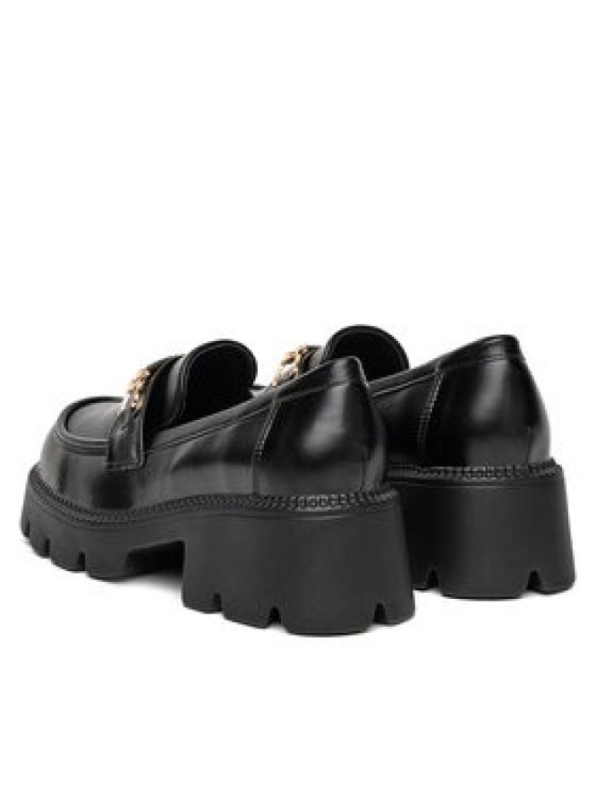 DeeZee Loafersy FBD-20306 Czarny