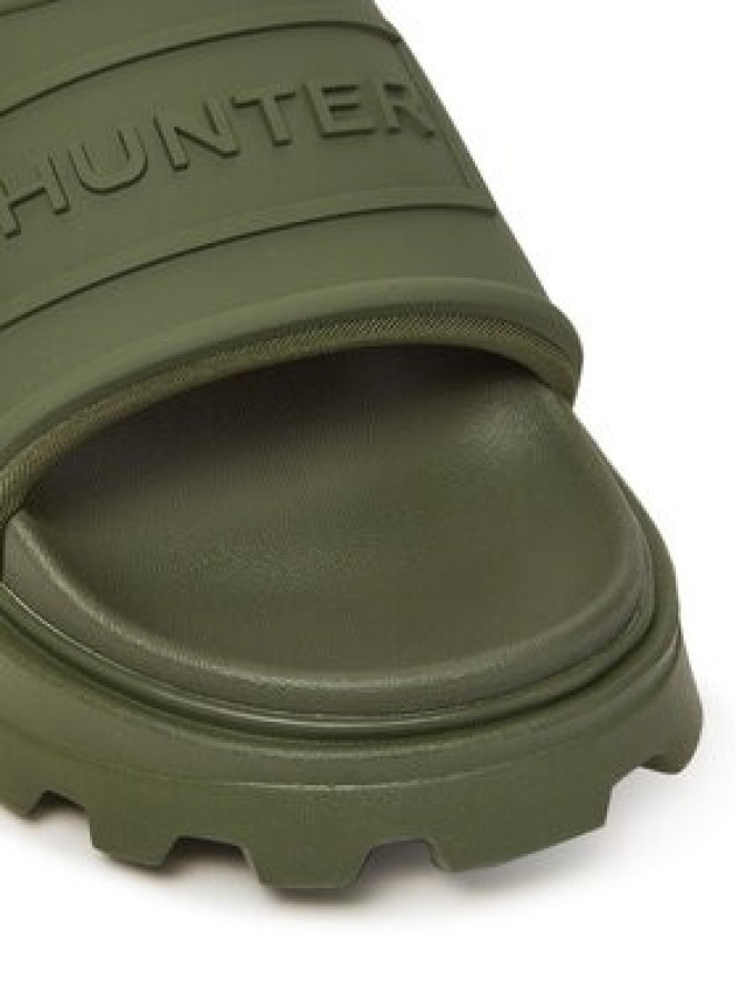 Hunter Klapki HFRU0007251 Zielony