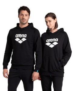 Bluza Arena ARENA HOODED SWEAT GRAPHIC BLACK XS