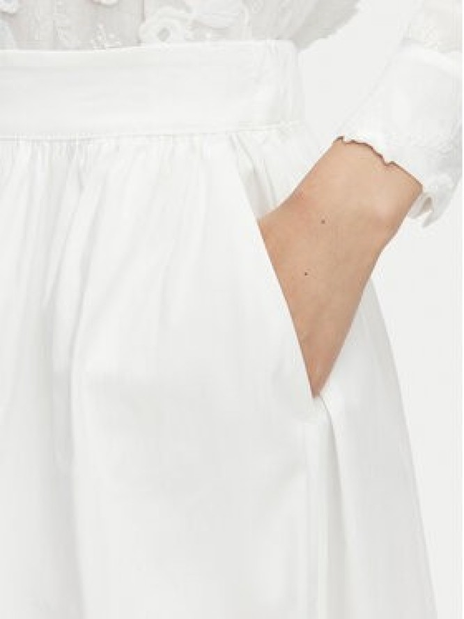 Vero Moda Spódnica maxi Friba 10346845 Biały Regular Fit