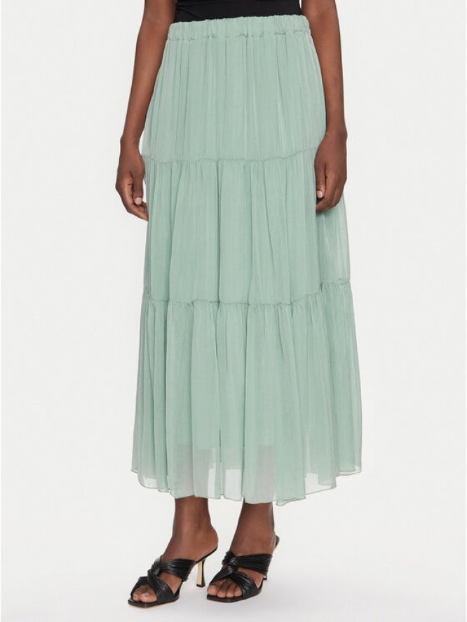 Dixie Spódnica maxi G207W007A Zielony Regular Fit