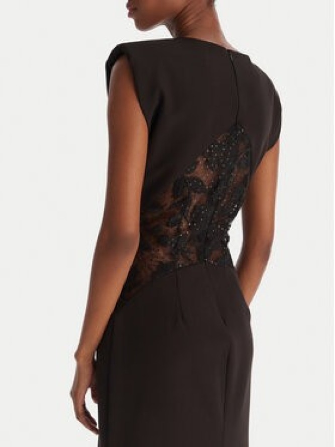 ACCESS FASHION Sukienka wieczorowa 54-3309-168 Czarny Regular Fit