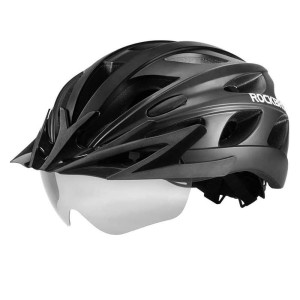 Kask rowerowy ROCKBROS z okularami 58-62cm