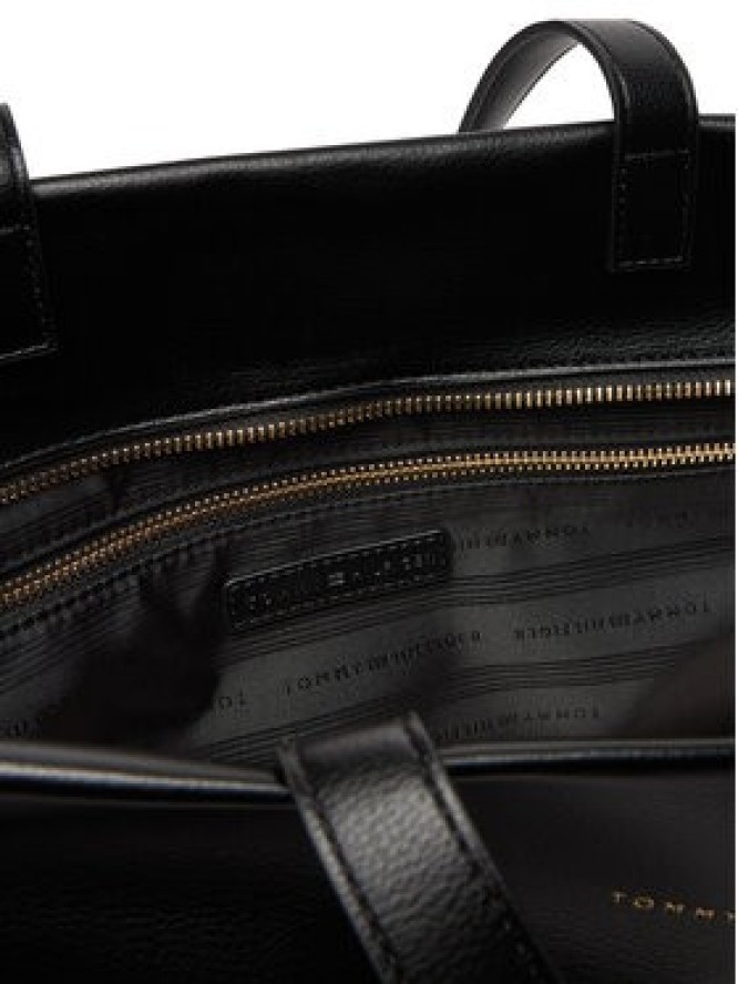 Tommy Hilfiger Torebka Th Logotape Tote AW0AW17693 Czarny