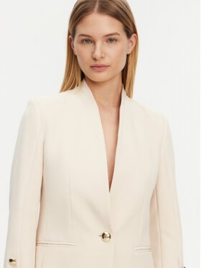 Rinascimento Marynarka CFC0122856003 Beżowy Regular Fit