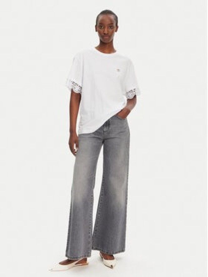 TWINSET T-Shirt 251TT2410 Biały Relaxed Fit