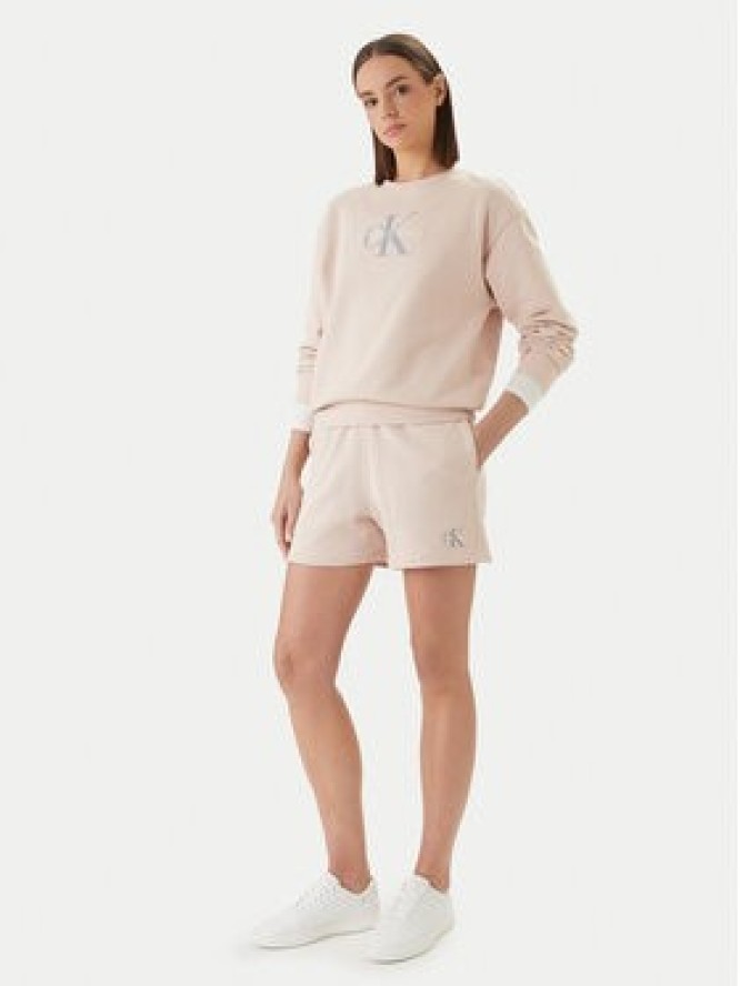 Calvin Klein Jeans Bluza LV047B234G Beżowy Relaxed Fit