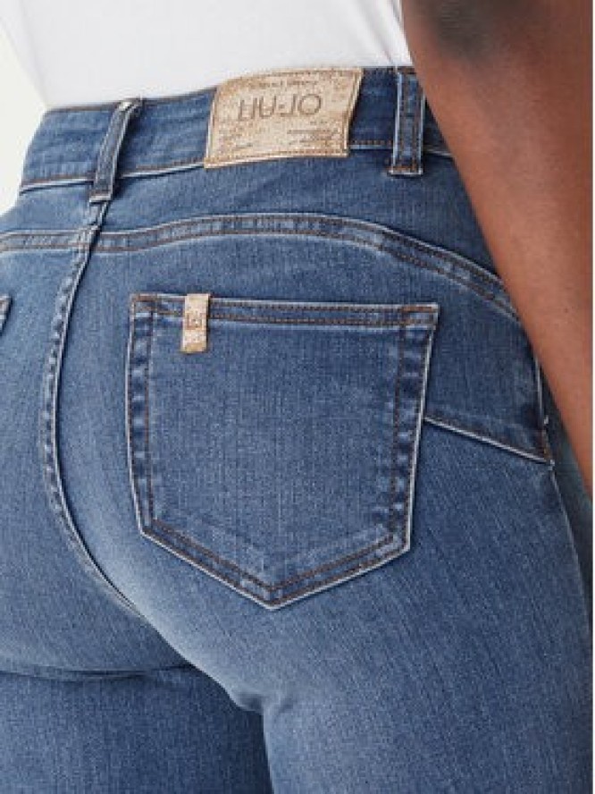 Liu Jo Jeansy UA6015 D0318 Granatowy Flare Fit