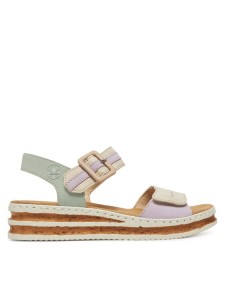 Rieker Sandały 62900-90 Beżowy