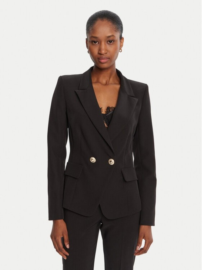 Rinascimento Marynarka CFC0126221003 Czarny Slim Fit