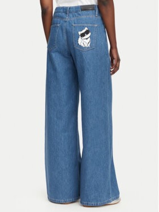 Karl Lagerfeld Jeans Jeansy B3W10046 Niebieski Wide Leg