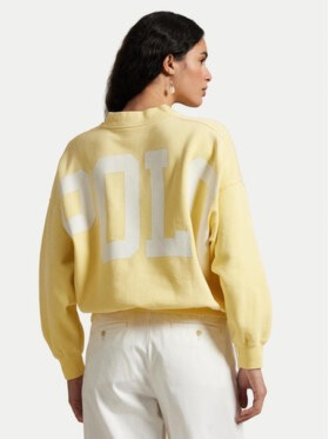 Polo Ralph Lauren Bluza 211965111001 Żółty Oversize