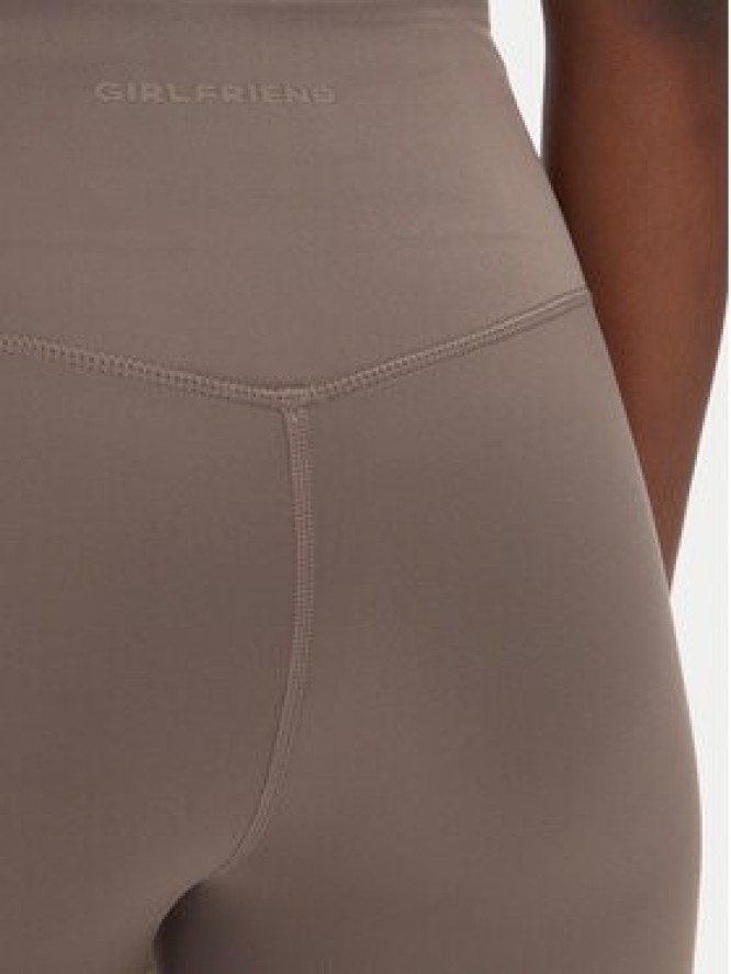 Girlfriend Collective Legginsy Float 4022 Beżowy Slim Fit