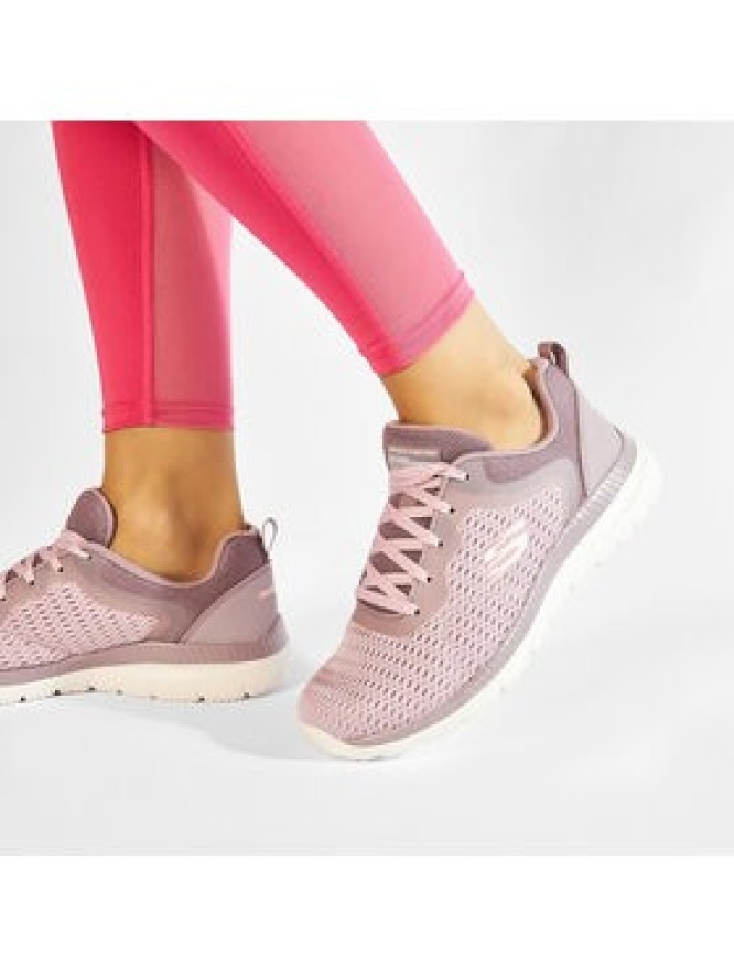 Skechers Sneakersy Quick Path 12607/LAV Różowy