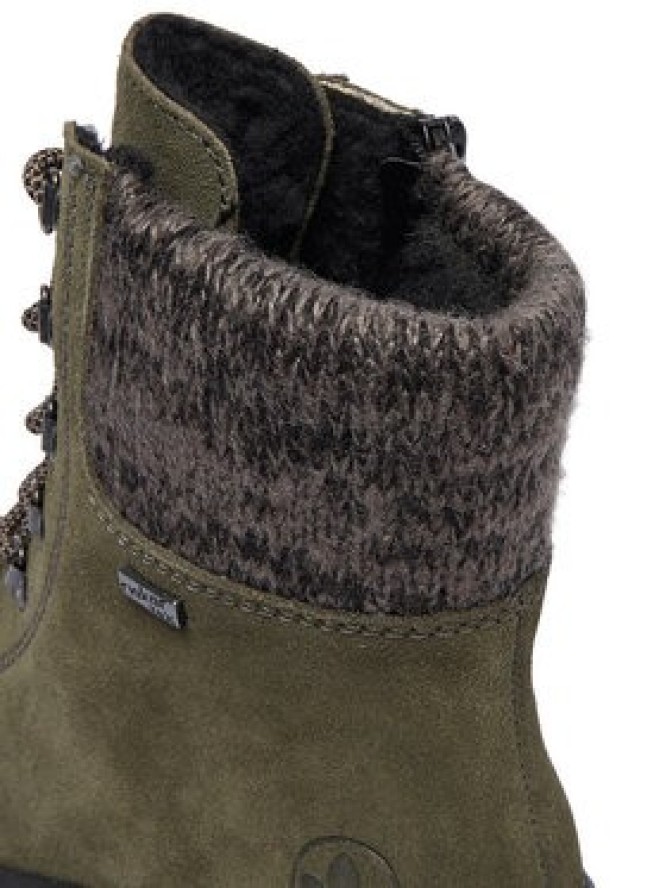 Rieker Trzewiki CEO-X8233-54 Zielony