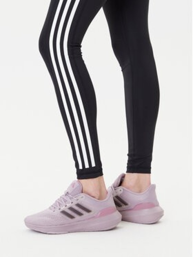 adidas Legginsy Optime 3-Stripes IT9105 Czarny Slim Fit
