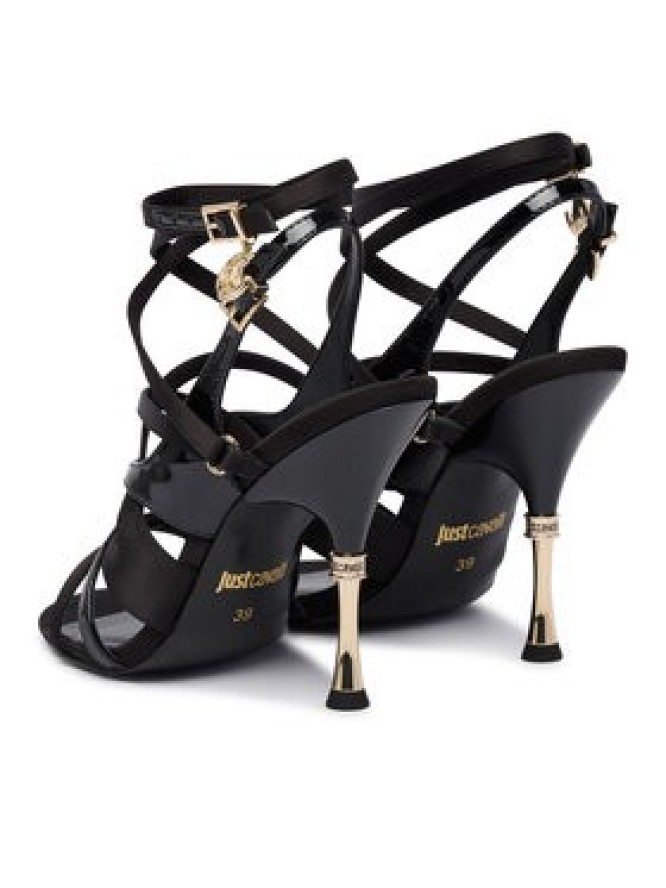 Just Cavalli Sandały 80RA3S50 ZSE62 Czarny