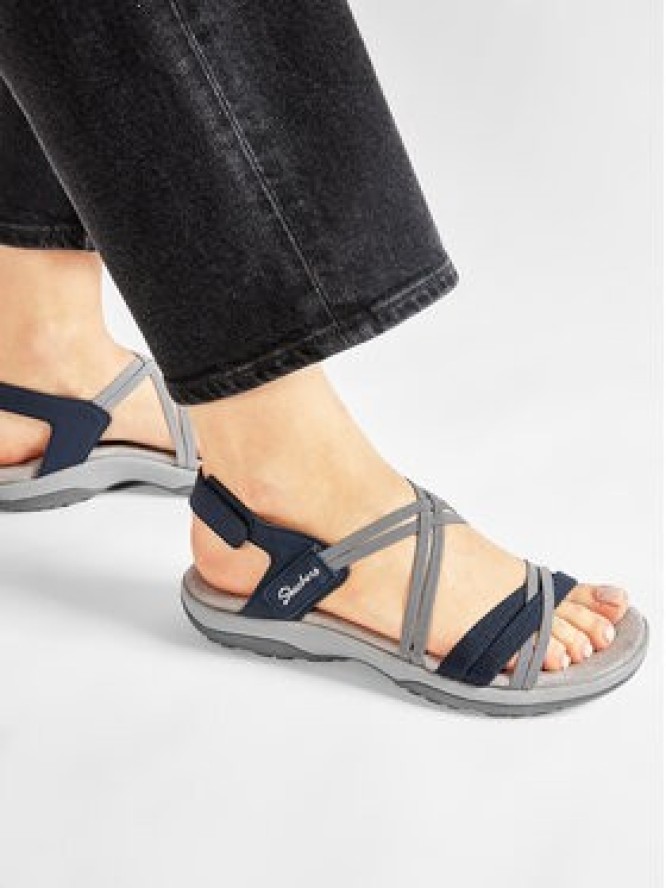 Skechers Sandały Takes Two 163112/NVY Granatowy