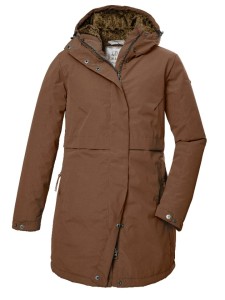 Killtec Parka funkcyjna w kolorze brązowym rozmiar: 36