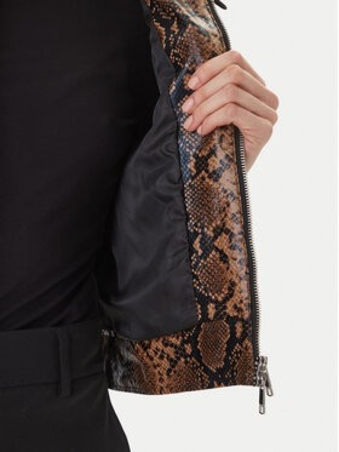 ONLY Kurtka z imitacji skóry Paris 15365492 Brązowy Regular Fit