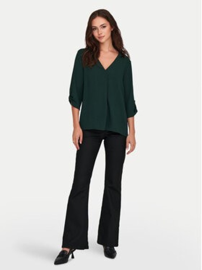 JDY Jeansy Sunny 15335386 Czarny Flared Fit