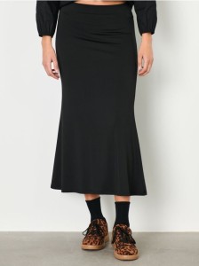Spódnica midi - czarny